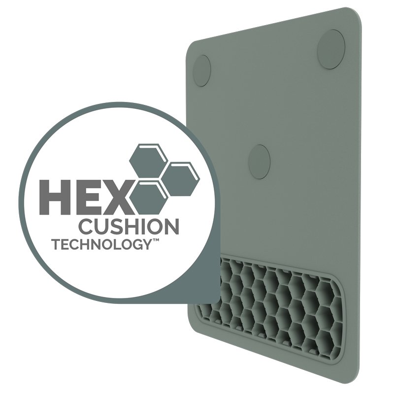 Podložka pod myš a zápěstí Fellowes BREYTA XL zelená - obrázek č. 4