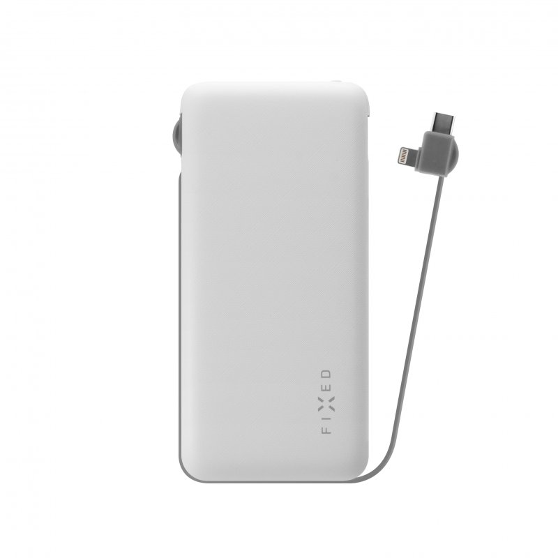 PWB FIXED Zen Lightning/ USB-C, 10 000 mAh, bílá - obrázek produktu