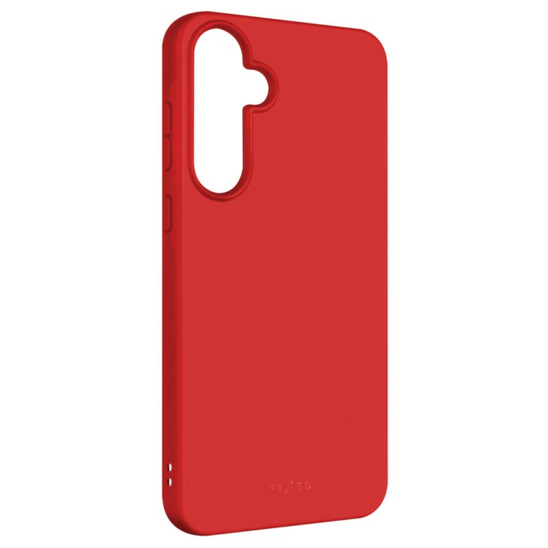 Kryt FIXED Story Samsung Galaxy A55 5G, červený - obrázek produktu