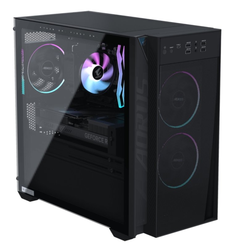 Gigabyte AORUS PRIME 3 / AP3A7N7-5100 / Tower / R7-9700X / 32GB / 1TB / RTX 5070 / W11H - obrázek produktu