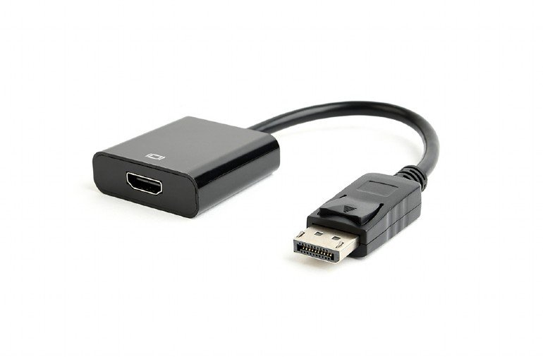 GEMBIRD Redukce DisplayPort v.1.2 to HDMI, black, 0,1m, M/ F - obrázek produktu