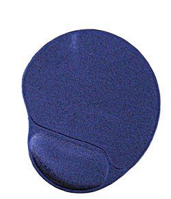GEMBIRD Gel mouse pad with wrist support, blue - obrázek produktu