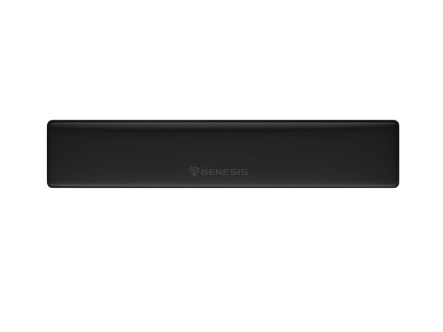 Ergonomická opěrka zápěstí ke klávesnici Genesis RUBID 600, 440x88mm, Černá - obrázek č. 2