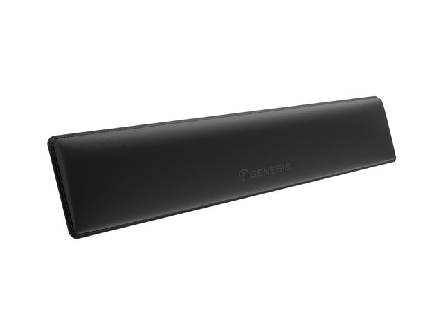 Ergonomická opěrka zápěstí ke klávesnici Genesis RUBID 600, 440x88mm, Černá - obrázek produktu