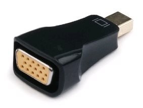 Kabel red. miniDisplayport na VGA, M/ F, černá - obrázek produktu
