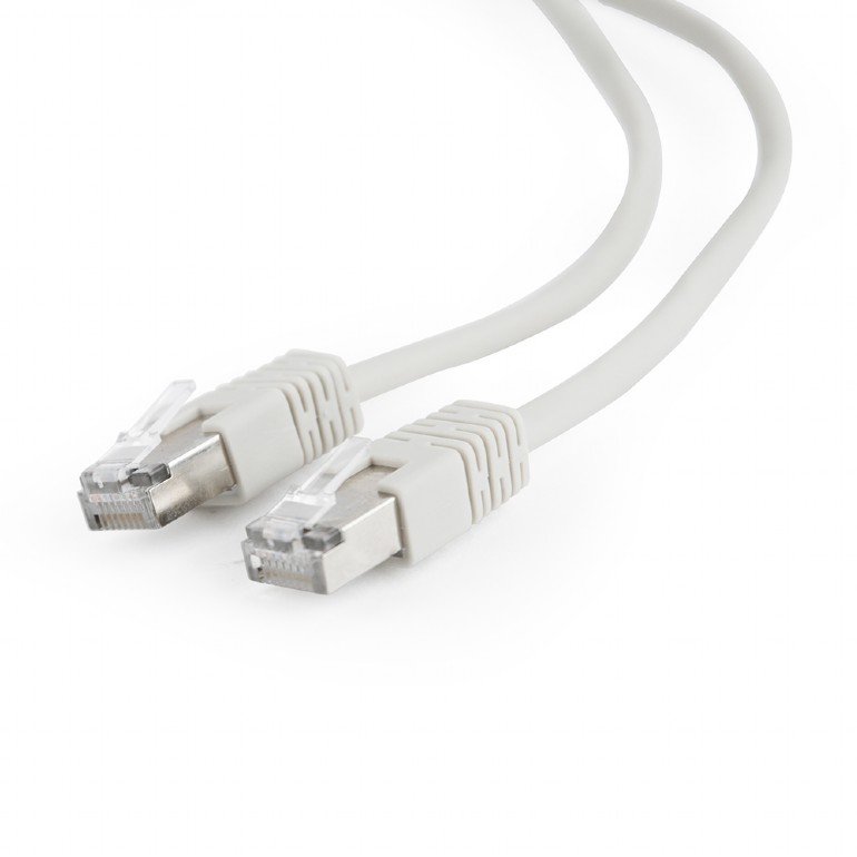 GEMBIRD Eth Patch kabel cat5e FTP, 25cm, šedý - obrázek produktu