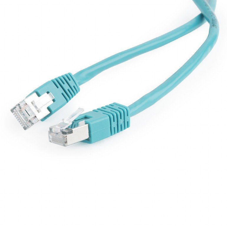 GEMBIRD Eth Patch kabel cat5e FTP, 50cm, zelený - obrázek produktu