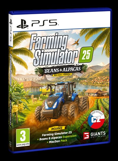 PS5 - Farming Simulator 25: Beans & Alpacas Ed. - obrázek produktu