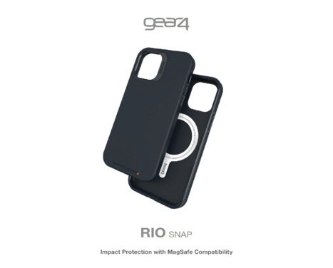 GEAR4 D3O Rio Snap kryt iPhone 12 Pro Max černý - obrázek produktu