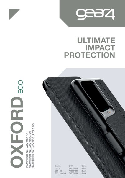 GEAR4 D3O Oxford Eco kryt Samsung Galaxy S20+ - obrázek produktu