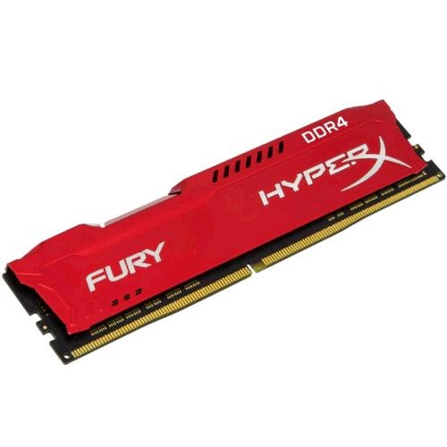 16GB DDR4 2400MHz CL15 DIMM HyperX FURY Red - obrázek produktu