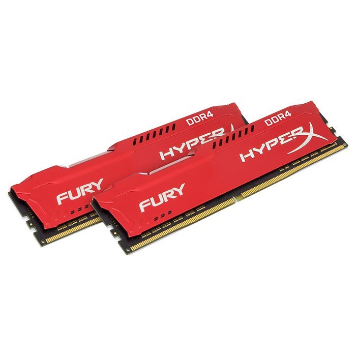 16GB DDR4 2933MHz CL17 HyperX FURY Red, 2x 8GB - obrázek produktu