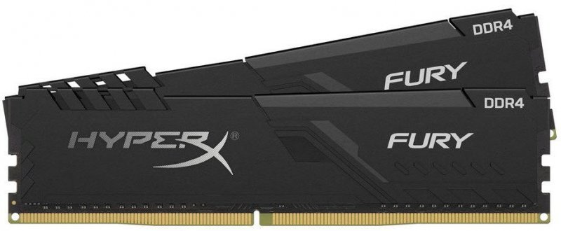 32GB DDR4-3000MHz CL16 HyperX Fury 16Gbit, 2x16GB - obrázek produktu