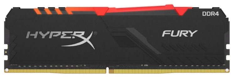 8GB DDR4-3600MHz CL17 HyperX Fury RGB - obrázek produktu