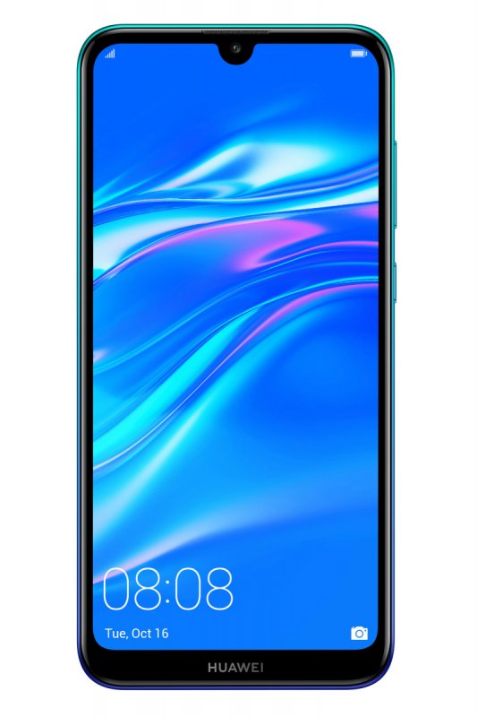 Huawei Y7 2019 Aurora Blue - obrázek produktu