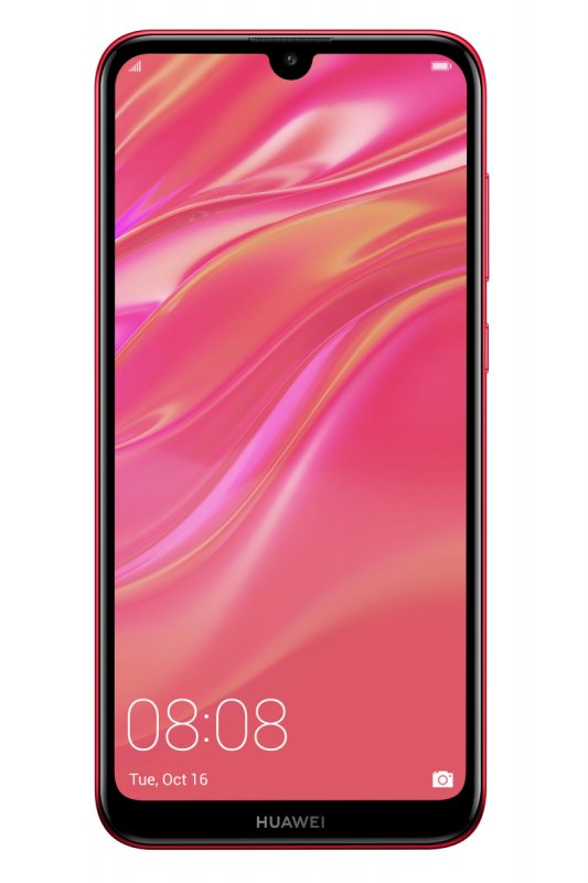Huawei Y7 2019 Coral Red - obrázek produktu
