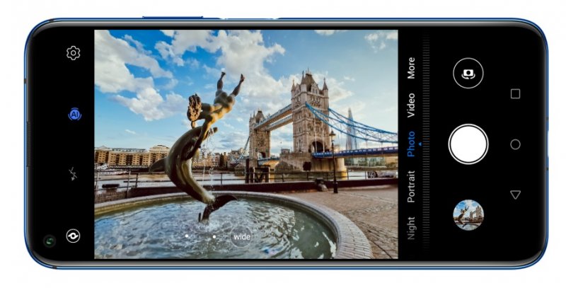 Huawei Nova 5T Dual Sim, Crush Blue - obrázek č. 5