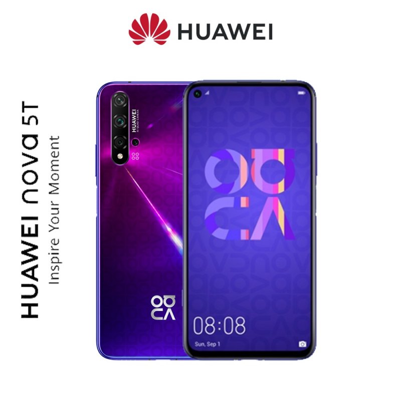 Huawei Nova 5T Dual Sim, Midsummer Purple - obrázek produktu