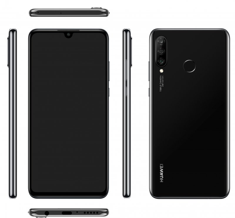 Huawei P30 Lite 64GB  Dual Sim Midnight Black - obrázek č. 1