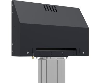 iiyama - podlahový držák na kolečkách pro ploché obrazovky, VESA, 600x400 - obrázek č. 1