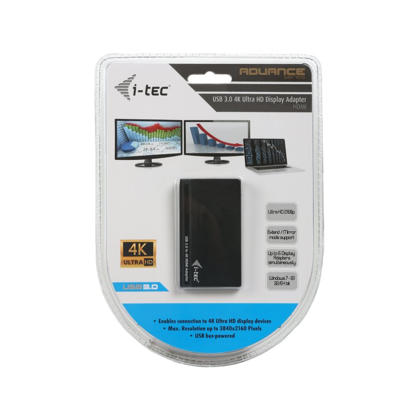 i-tec USB3.0 4K Ultra HD Display Adapter - HDMI - obrázek č. 7
