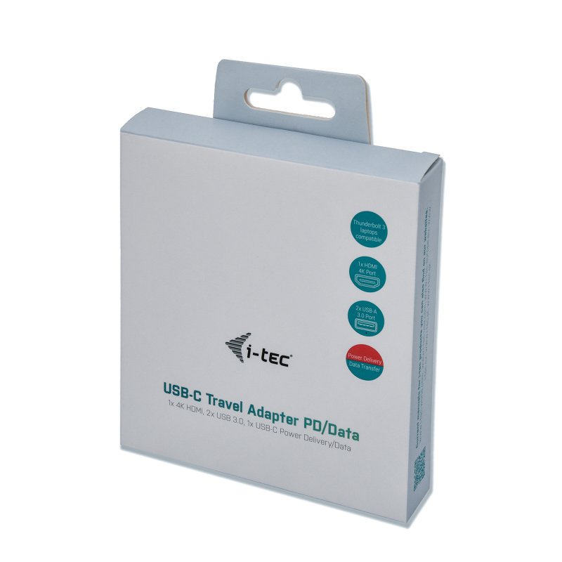 i-tec USB-C Travel Adapter - 1xHDMI, 2xUSB 3.0, PD - obrázek č. 5