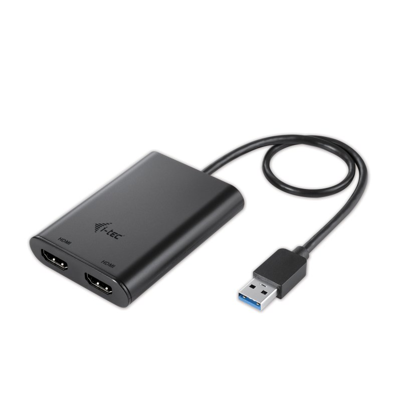 i-tec USB 3.0 2x 4K Ultra HD HDMI Display Adapter - obrázek produktu