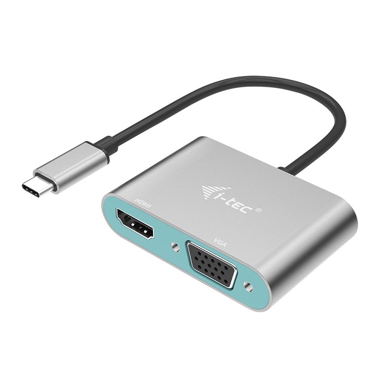 i-tec USB-C Metal HDMI and VGA Adapter - obrázek produktu