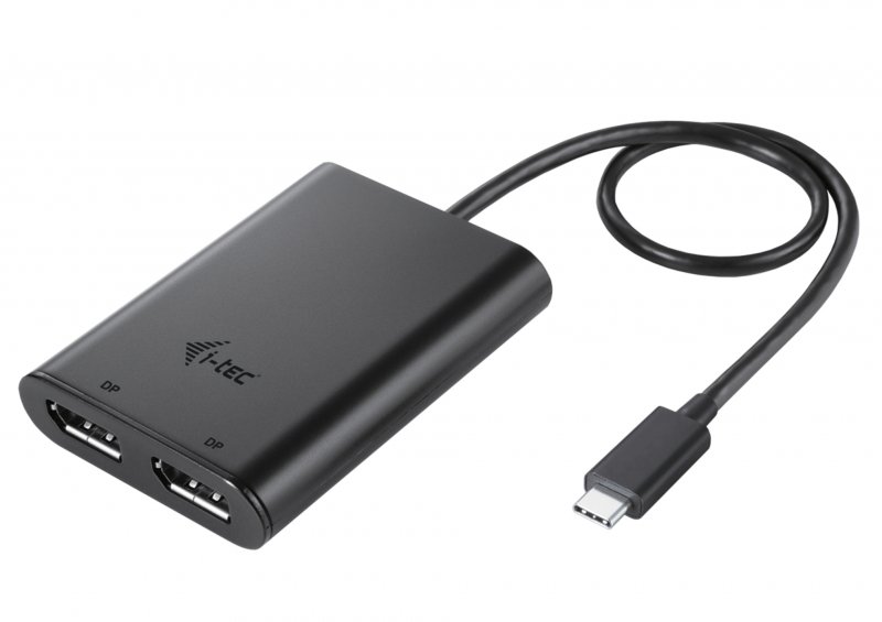 i-tec USB-C Dual 4K/ 60Hz (single 8K/ 30Hz) DP Video Adapter - obrázek produktu