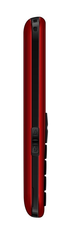 iGET SIMPLE D7 Red, seniorský, Bluetooth, FM rádio, kamera, svítilna, výdrž 15 dní,microSD, stojánek - obrázek č. 4