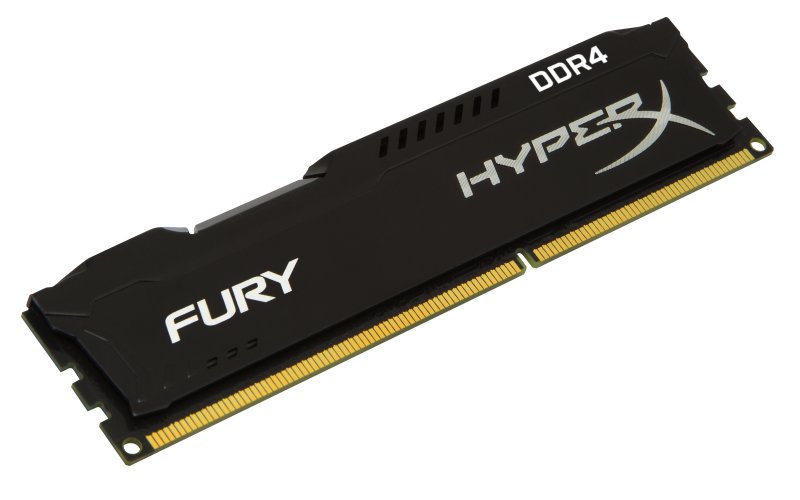 8GB DDR4 2400MHz CL15 HyperX Fury, 2x4GB - obrázek č. 1