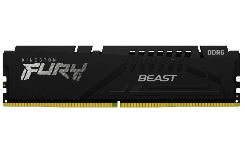 Kingston FURY Beast/ DDR5/ 16GB/ 4800MHz/ CL38/ 1x16GB/ Black - obrázek č. 1