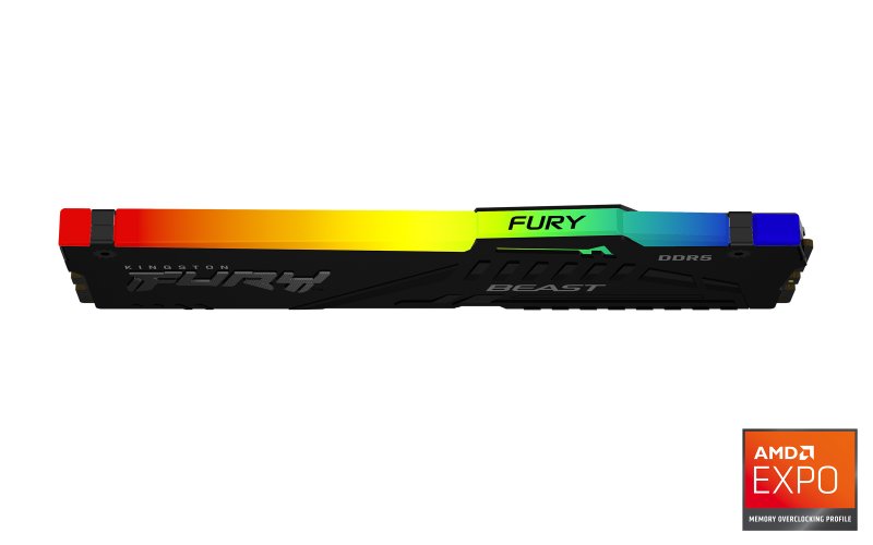 Kingston FURY Beast EXPO/ DDR5/ 16GB/ 5200MHz/ CL36/ 1x16GB - obrázek č. 4