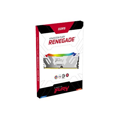 Kingston FURY Renegade/ DDR5/ 16GB/ 6000MHz/ CL32/ 1x16GB/ RGB/ White - obrázek č. 2