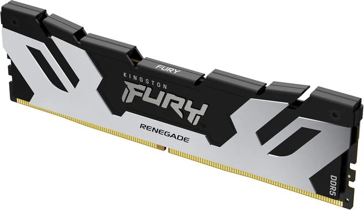 Kingston FURY Renegade/ DDR5/ 24GB/ 6400MHz/ CL32/ 1x24GB/ Black/ Silv - obrázek č. 1
