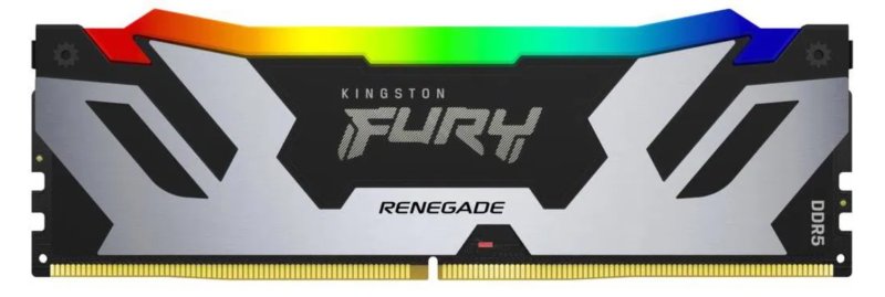 Kingston FURY Renegade / DDR5 / 16 / 7200MHz / CL38 / 1x16GB / RGB / Black / Silv - obrázek č. 1