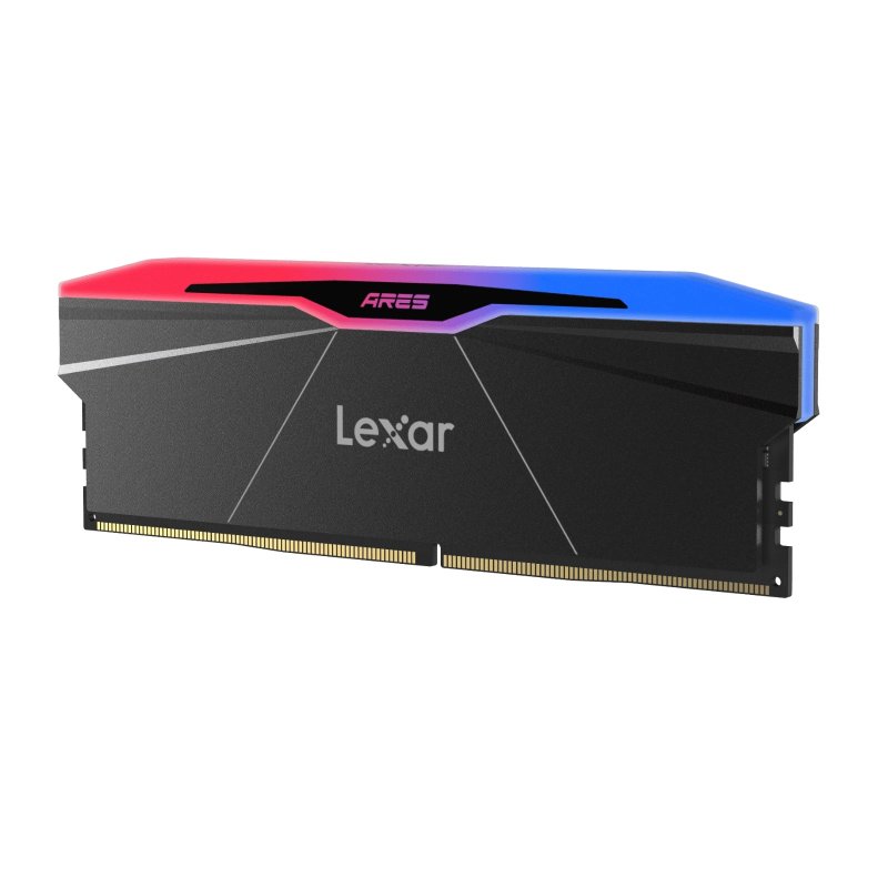 Lexar ARES / DDR5 / 32GB / 6000MHz / CL28 / 2x16GB / RGB / Black - obrázek č. 3