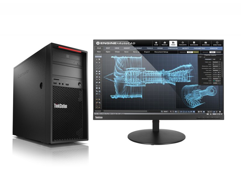Lenovo ThinkStation P520c TWR/ W-2123/ 16GB/ 256SSD/ DVD/ W10P + Sleva 75€ na bundle s monitorem! - obrázek produktu