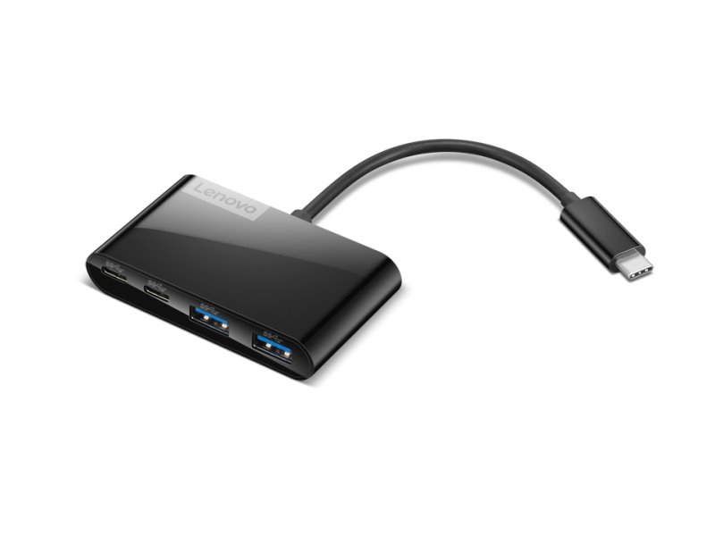 Lenovo Select 4-Port USB-C Hub - obrázek č. 1