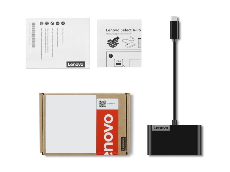 Lenovo Select 4-Port USB-C Hub - obrázek č. 4
