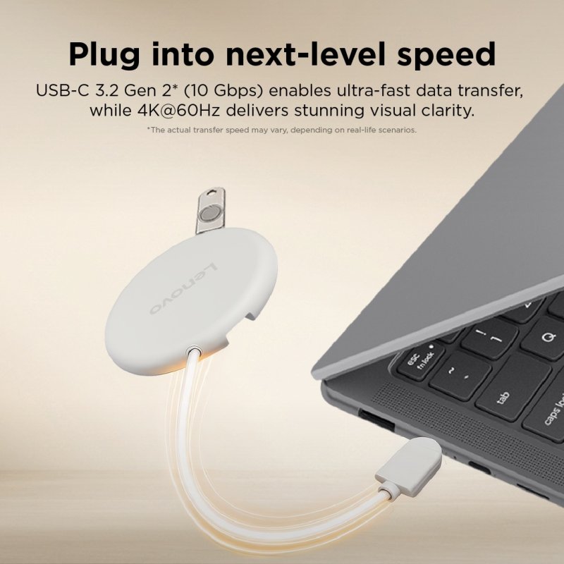 Lenovo Slim USB-C 3.2 Hub - obrázek č. 5