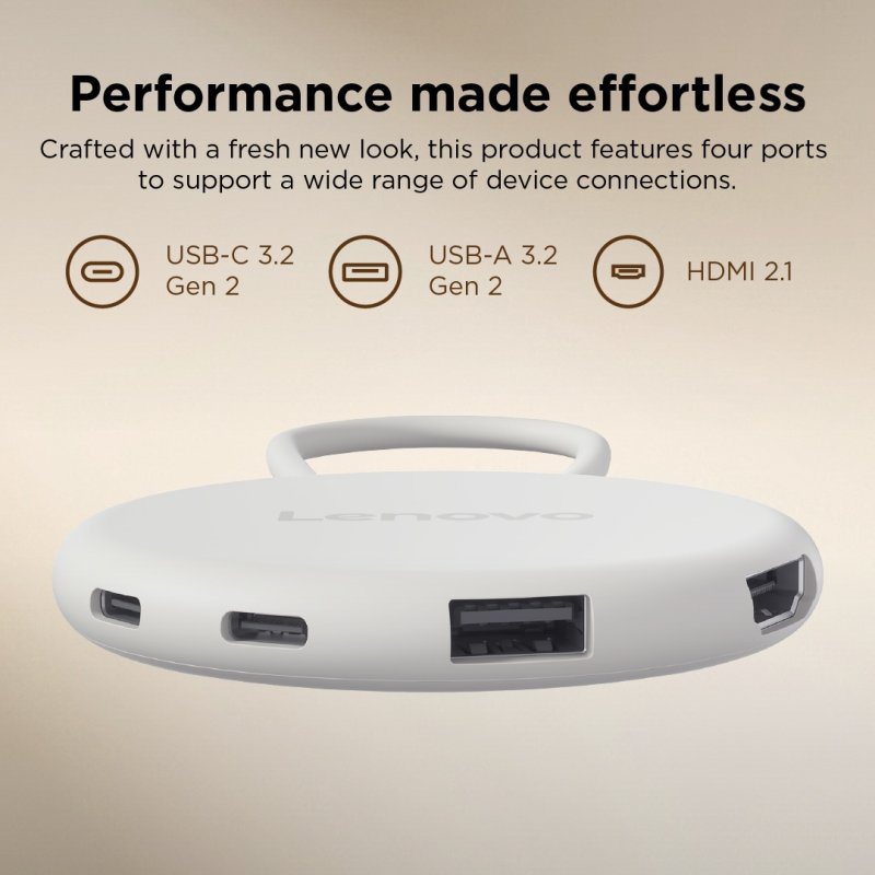 Lenovo Slim USB-C 3.2 Hub - obrázek č. 6
