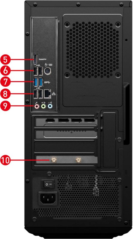 MSI MAG Infinite / S3 14NVP7-101EU / Midi / i7-14700F / 32GB / 1TB / RTX 5070 / W11H - obrázek č. 6