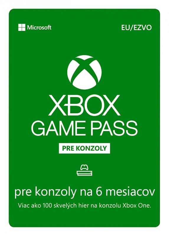 ESD XBOX - Game Pass Console - předplatné na 6 měsíců (EuroZone) - obrázek č. 1