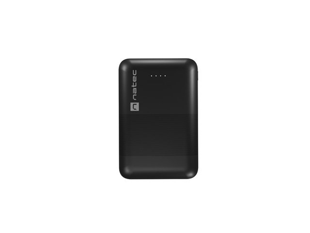 NATEC powerbanka TREVI COMPACT 10000 mAh 2X USB-A + 1X USB-C, černá - obrázek č. 2