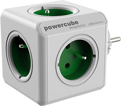 Zásuvka PowerCube ORIGINAL, Green, 5-ti rozbočka - obrázek produktu
