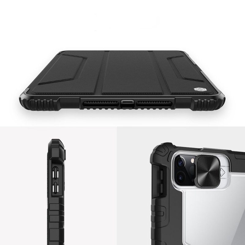 Nillkin Bumper PRO Protective Stand Case pro iPad 10.9 2020/ Air 4/ Air 5/ Pro 11 2020/ 2021/ 2022 Black - obrázek č. 6