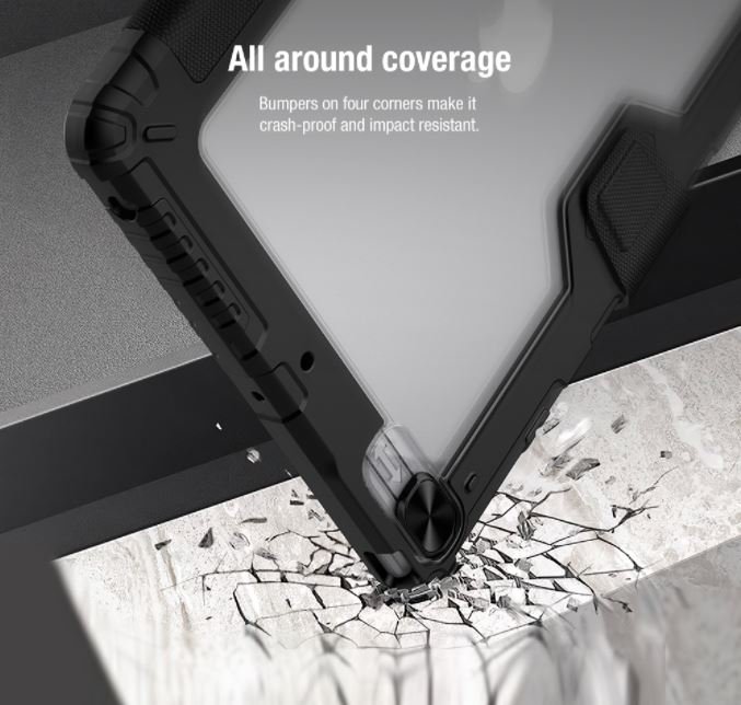 Nillkin Bumper PRO Protective Stand Case pro iPad 10.2 2019/ 2020 8.generace Black - obrázek č. 4
