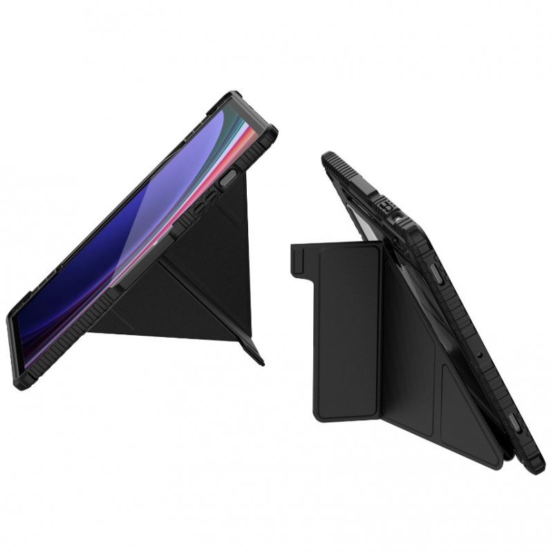 Nillkin Bumper PRO Protective Stand Case Multi-angle pro Samsung Galaxy Tab S9+ Black - obrázek č. 2
