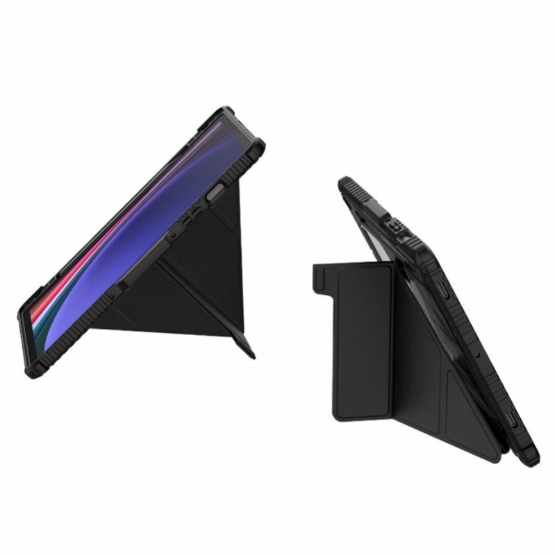 Nillkin Bumper PRO Protective Stand Case Multi-angle pro Samsung Galaxy Tab S9 Ultra Black - obrázek č. 2